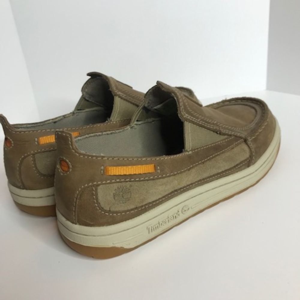 Timberland Leather Slip On Shoes for Boys